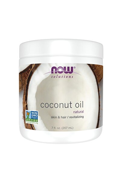 Now Foods حلول، زيت جوز الهند، منشط طبيعي للبشرة والشعر، مرطب ومنعم، 7 أونصة