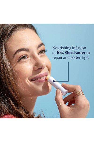 L'Occitane Organic Shea Butter Lip Balm Stick, Moisturizes & Repairs Dry Lips, Vegan