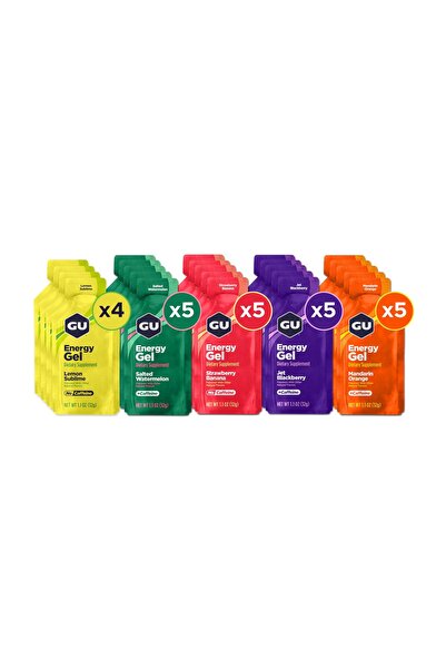 Guangxueba Energy Original Sports Nutrition Gel, Vegan & Gluten-Free, 24-Coun...
