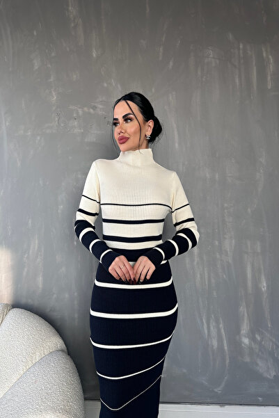 kamacibutik Φόρεμα με ζιβάγκο πλεκτό