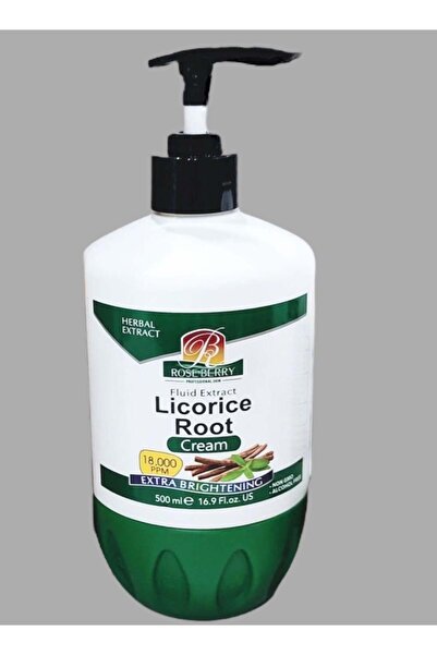 roseberry Rose Berry Licorice Lotion for Extra Brightening and Skin Tone Evening