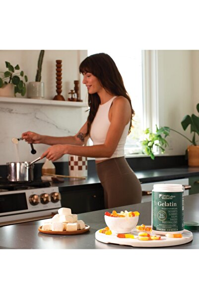 Great Lakes Wellness Grass-Fed Beef Gelatin Powder, Unflavored, 16 oz