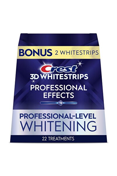 CREST 3D White Professional Effects Whitening Kit - 22 Treatments, 44 Strips