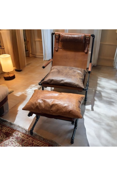 Raiffa Home Life Long Berjer ve Ayaklık İkili Set