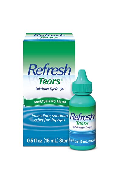 Refresh قطرات مرطبة للعين لعلاج جفاف العين، 0.5 أونصة سائلة معقمة