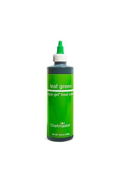 Chefmaster لون طعام ليكويا-جيل، 10.5 أونصة، أخضر ورقي