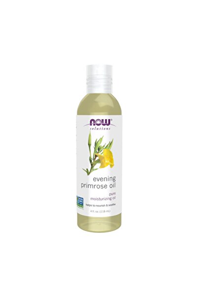 Now Foods حلول ناو، زيت زهرة الربيع المسائية، زيت مرطب نقي، مع الأحماض الدهنية الأساسية، 4 أونصة