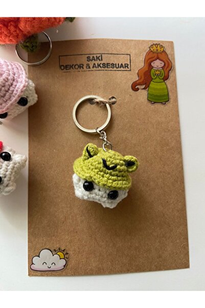 SAKİ DEKOR Cute Amigurumi Keychain