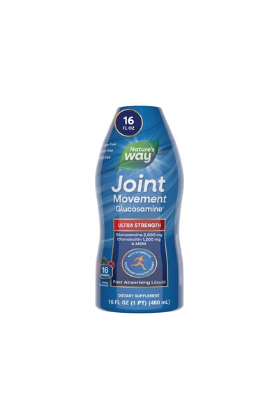 Nature's Way سائل جلوكوزامين حركة المفاصل، سريع الامتصاص مع الكوندرويتين، MSM...