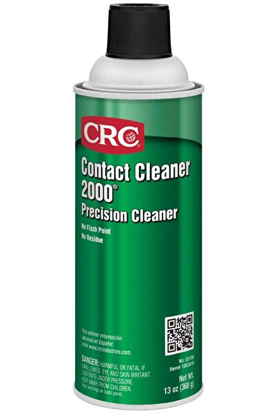 Crc منظف العدسات اللاصقة الدقيق 3150، عبوة رذاذ 13 أونصة، شفاف