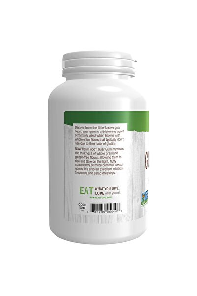 Now Foods , Guar Gum Powder, 100% Pure Powder, Natural Thickener, Gluten-Free, 8-Ounce