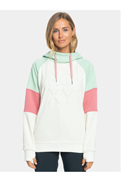 Roxy Γυναικείο Φούτερ ERJFT04711 Εκρού