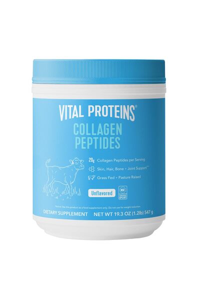 Vital Proteins Grass Fed Collagen Peptides Powder for Hair, Skin, Nails & Joints, Unflavored