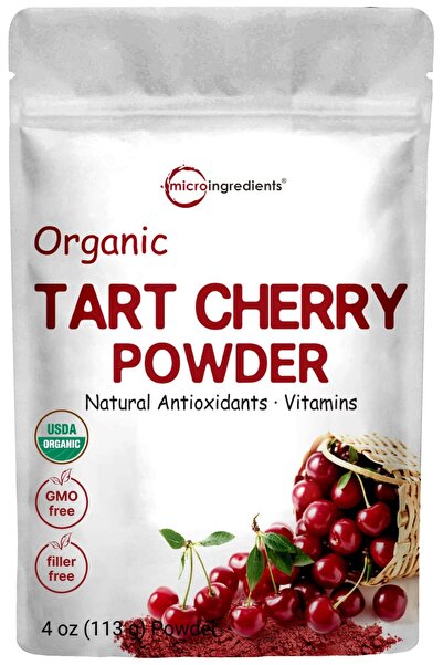 Micro ingredients Organic Tart Cherry Powder, 4oz | 100% Natural | US Grown |...