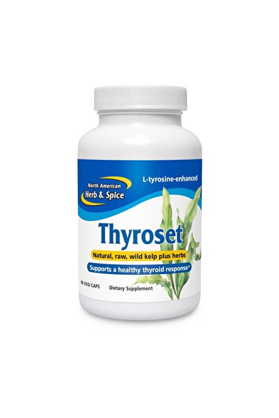 NORTH AMERICAN HERB & SPICE North American Herb and Spice, Thyroset Capsules, 90-Count