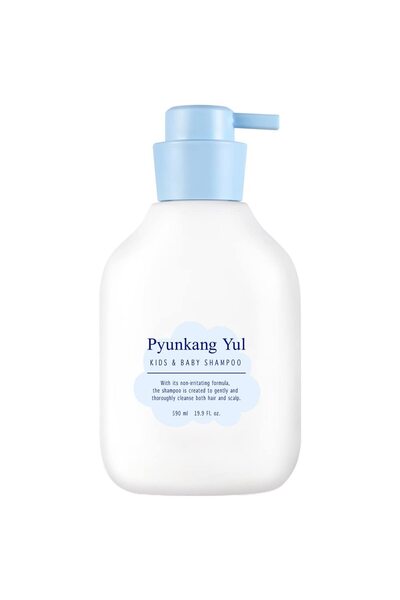 Pyunkang Yul Kids & Baby Shampoo with Ceramide, Cica, Honeysuckle | Fragrance Free, EWG Verified 19.9 Fl.Oz.