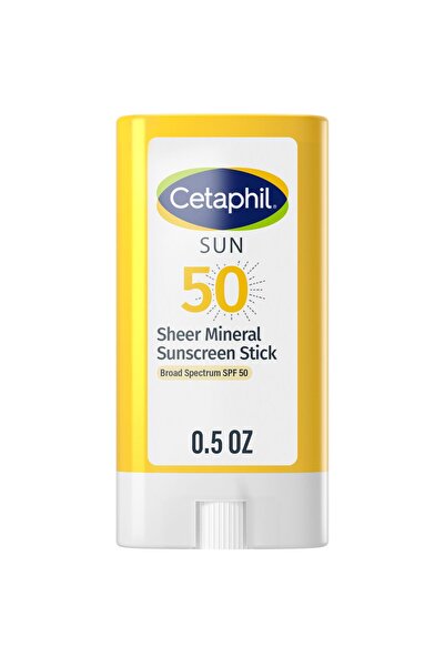 Cetaphil Sheer Mineral Sunscreen Stick SPF 50 for Face & Body