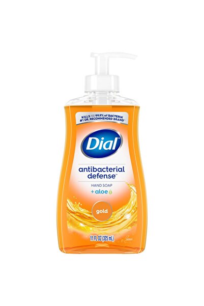 Dial صابون سائل لليدين مضاد للبكتيريا، ذهبي، 11 أونصة سائلة