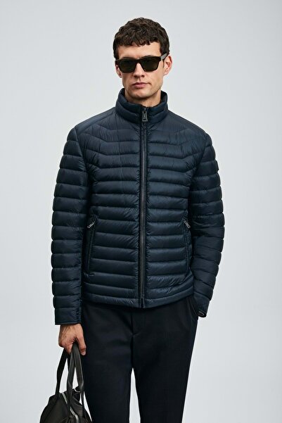 Lufian 112120237 Andy Kaz down Men's Coat Dark Blue