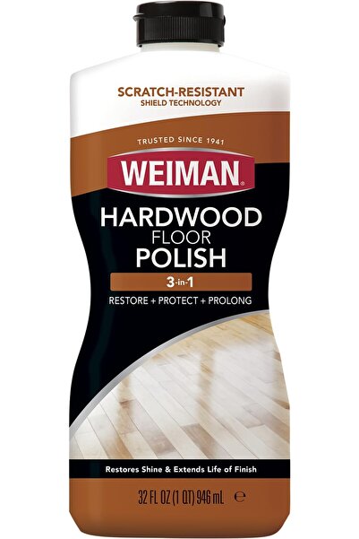 Weiman مُلمع ومُرمم للأرضيات الخشبية - 32 أونصة للأرضيات ذات الحركة المرورية ...