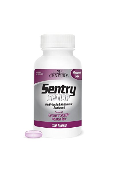 21st Century أقراص سينتري للنساء من سن 50 عامًا فما فوق، 100 قرص (27542)