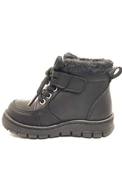 Vicco Punto Fur Orthopedic Children's Boots Black