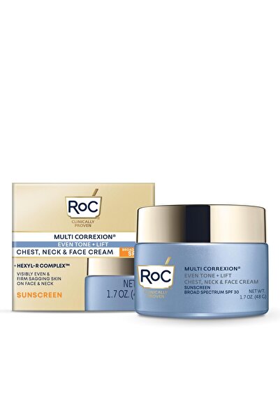 Roc Multi Correxion 5-in-1 Chest, Neck & Face Moisturizer with SPF 30, 1.7 oz