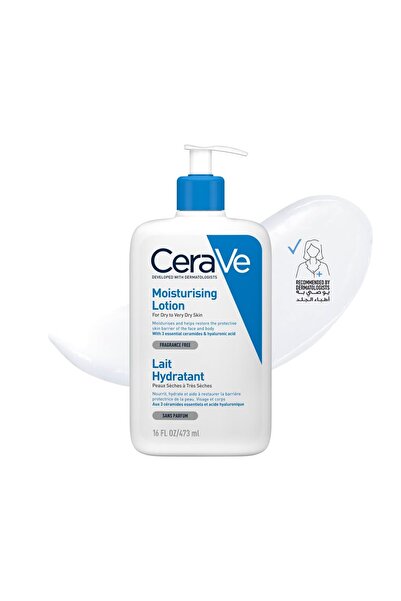CeraVe Moisturizing Lotion for Normal to Dry Skin with Hyaluronic Acid 473Ml