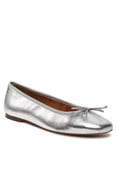 Geox γυναικείες μπαλαρίνες D45W6A-0Y211 ασημί