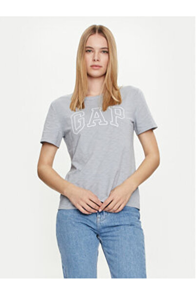 GAP Γυναικείο T-Shirt 871344 Γκρι