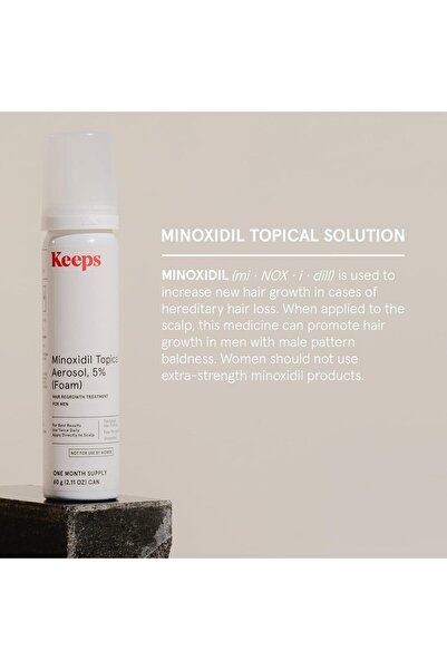 KEEPSAKE Extra Strength Minoxidil 5% for Men - 3 Month Supply (3 x 2.11oz)