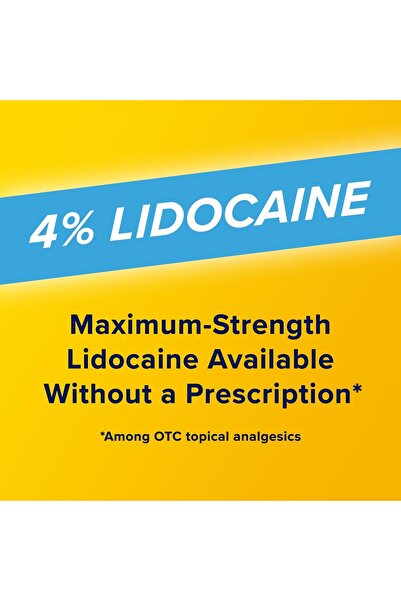 Aspercreme Lidocaine Pain Relief Roll-On with Aloe & Lavender, 2.5 Oz