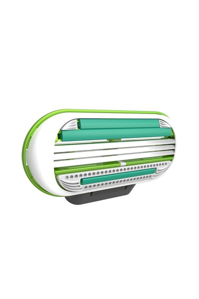 Gillette ماكينة حلاقة للجسم للرجال، عدد 2، شفرات حلاقة للرجال