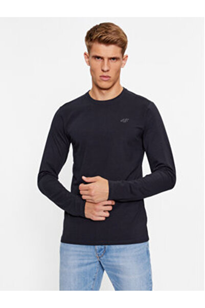 4F Ανδρικό Μακρυμάνικο TLONM155 Μπλε