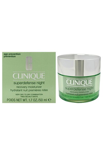 Clinique SUPERDEFENSE NIGHT recovery moisturizer I/II 50 ml