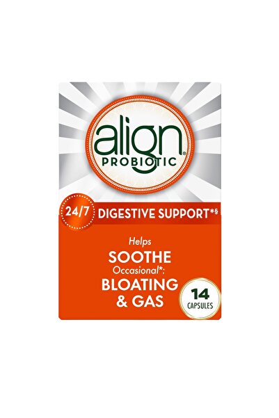 ALIGN بروبيوتيك للنساء والرجال، مكمل غذائي يومي لصحة الجهاز الهضمي، 14 كبسولة