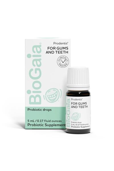 BioGaia قطرات برودينتيس بروبيوتيك للأسنان واللثة والأسنان الصحية | عبوة تكفي ...