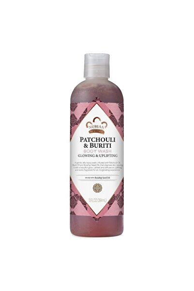 Nubian Heritage غسول للجسم، باتشولي وبوريتي مع الصبار وزيت ثمر الورد، 13 أونصة