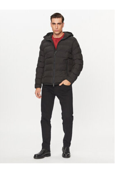Geox Ανδρικό Χειμερινό Μπουφάν M3629C-T2961 Μαύρο