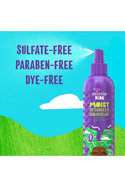 Aussie Kids Moist Detangler for Kids, 8 fl oz