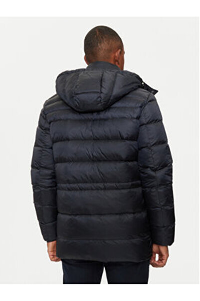 Geox Ανδρικό Μπουφάν με Πούπουλα M4626A-T3146 Μπλε Σκούρο Μπλε