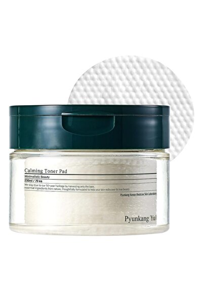 Pyunkang Yul PKY Calming Toner Pad with Tea Tree & 5 Hyaluronic Acids, 70 Dou...