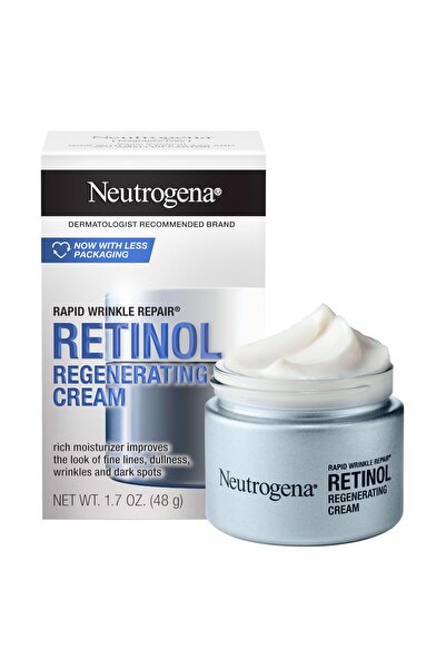 Neutrogena Rapid Wrinkle Repair Retinol Face Moisturizer with Hyaluronic Acid, 1.7 oz