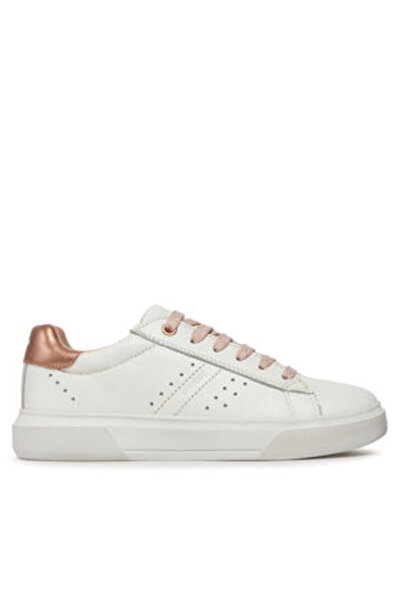 Geox αθλητικά παπούτσια για κορίτσια J45GCB-08554 λευκά