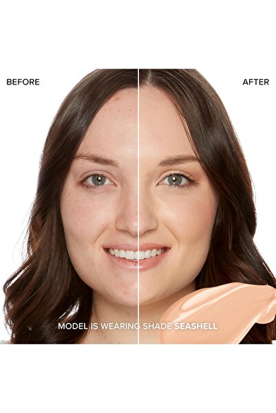 Too Faced Born This Way Liquid Foundation | Medium-Full Coverage | Hydrating & Oil Free, Seashell