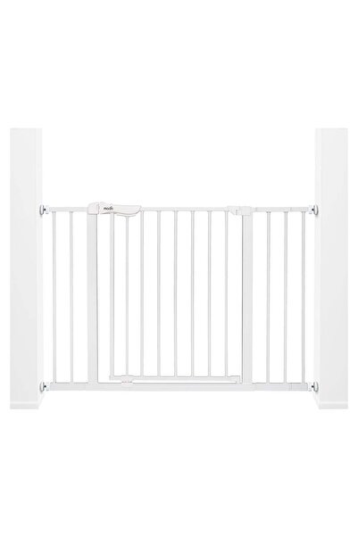 Moon بوابة أمان مزودة بمجموعة تمديد و4 أكواب جدارية