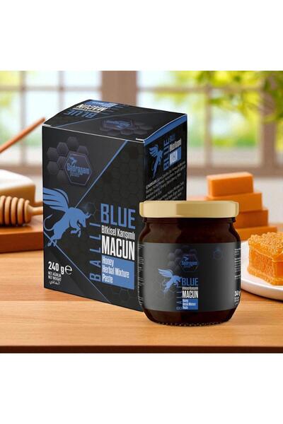 Sadrazam Power Blue Ballı Bitkisel Karışımlı Macun 240 G Özel Üretim