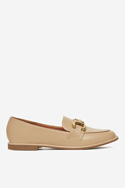 DeeZee Γυναικεία Lords χαμηλά μπεζ φλατ παπούτσια 38