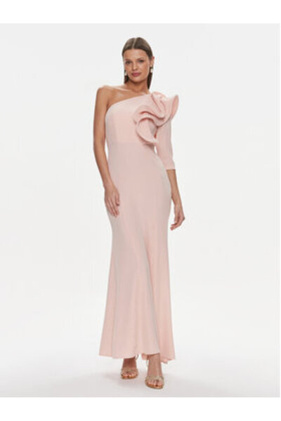 RINASCIMENTO Γυναικείο βραδινό φόρεμα ροζ RINASCIMENTO-CFC0117459003 B221 ΡΟΖ