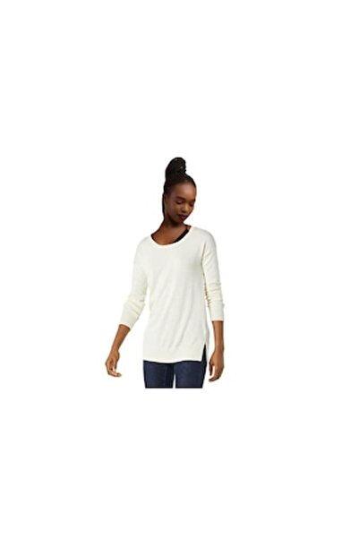 Amazon Women's Sweater, White, Size XS -